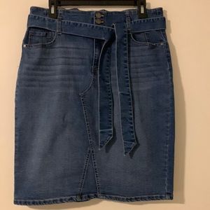 D jeans skirt